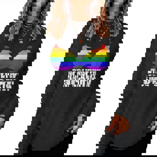 NOT GAY BUT VERY SUPPORTIVE LGBT Straight Ally Bra Meme Tank Top NOT GAY BUT VERY SUPPORTIVE LGBT Straight Ally Bra Meme Tank Top