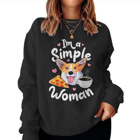 Im a 2024 simple woman sweatshirt