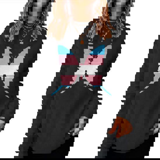 Transgender Flag Trans Pride Butterfly Lover Ftm Mtf Women 