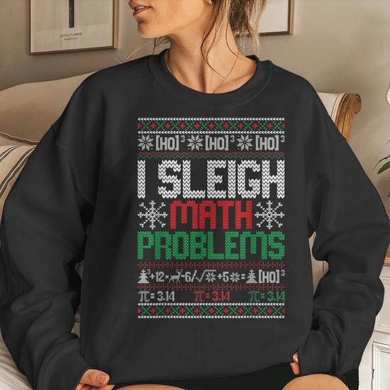 I sleigh 2024 christmas sweater