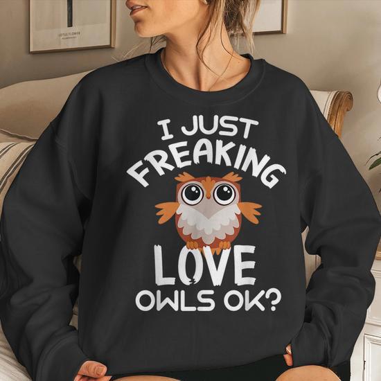 Owl sweatshirt online womens