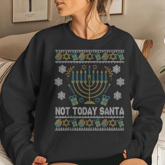 Womens hotsell hanukkah sweater