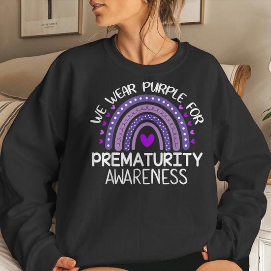 Purple rainbow online sweatshirt