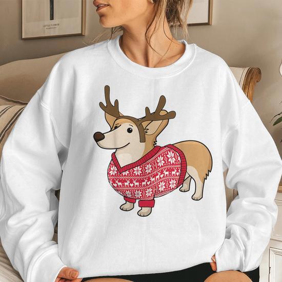 Corgi ugly sweater hotsell