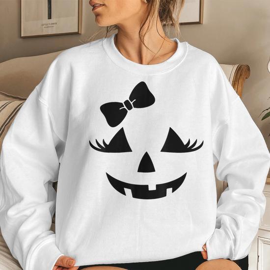 Jack o lantern sweatshirt womens sale