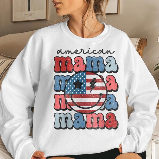 Womens patriotic online sweatshirt