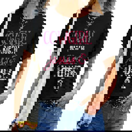 I Love Jesus Riding Horses T Shirt Horse Women Girls Gifts I Love Jesus Riding Horses T Shirt Horse Women Girls Gifts