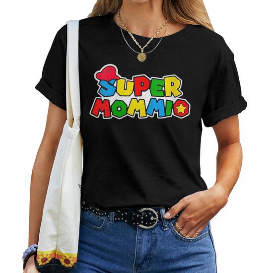 Cool Supermommio Funny Mom Mommy Mother Video Game Lovers Gift