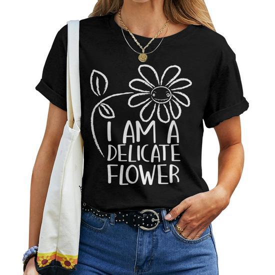 Women Shirt Girl Flowers, Floral Print Shirt Women