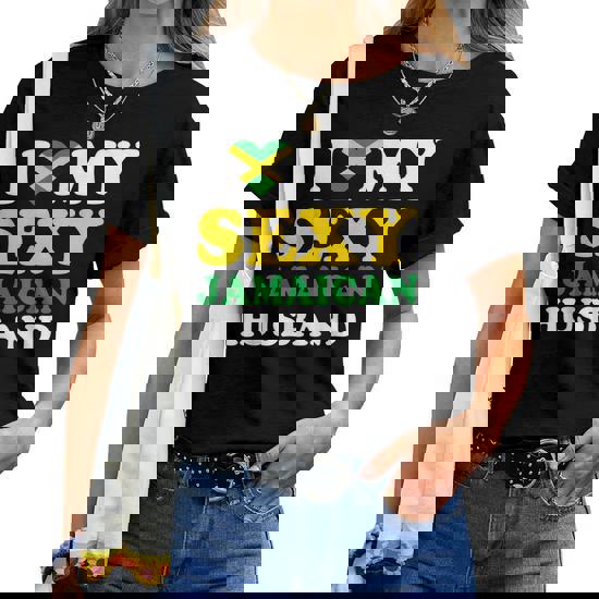 I Love My Hot Jamaican Husband Shirt Jamaica I Love My Hot Jamaican Husband Shirt Jamaica