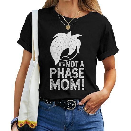 It's Not Just A Phase Mom Tees Emo Gifts Rock Fans Mom Emo It Was Never A  Phase Its A Lifestyle Throw Pillow, 18x18, Multicolor