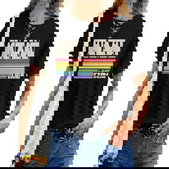 Florida Rainbow Flag T-Shirt Florida Rainbow Flag T-Shirt