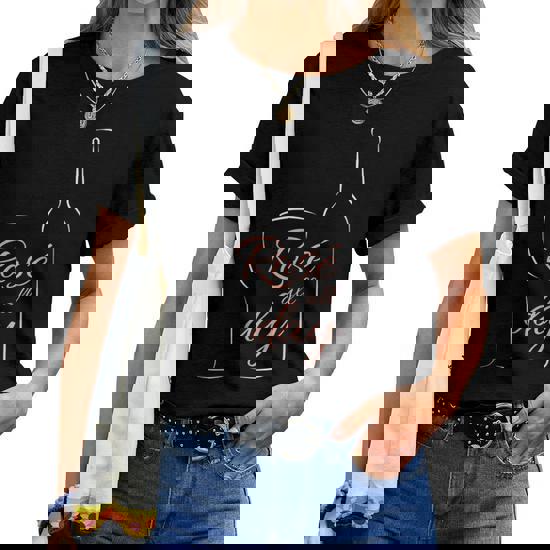 rose wine shirt