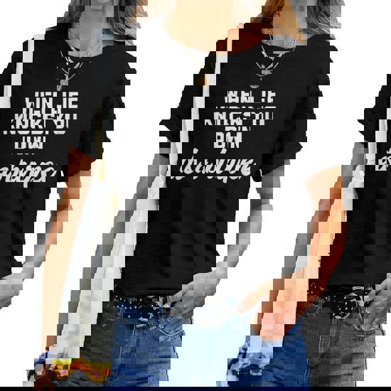 When Life Knocks You Down Do A Burpee T-Shirt When Life Knocks You Down Do A Burpee T-Shirt