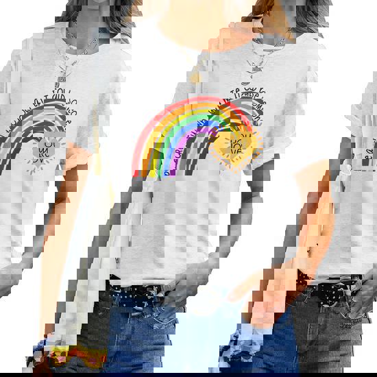 Be Careful Who You Hate Pride Shirts Lgtb Shirts Rainbow Tee