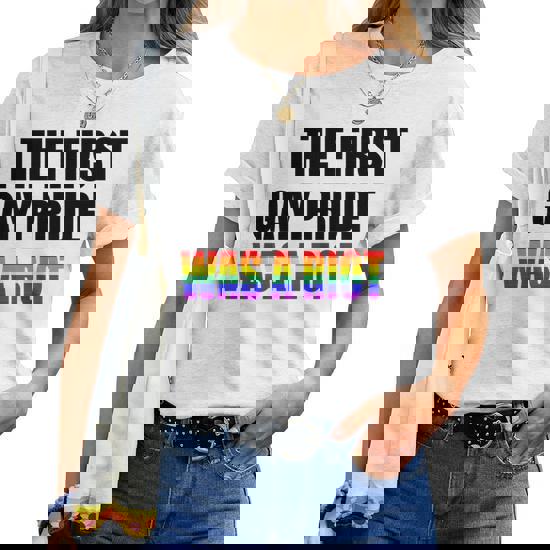 The First Gay Pride Was A Riot - LGBT Rainbow Flag Tank Top
