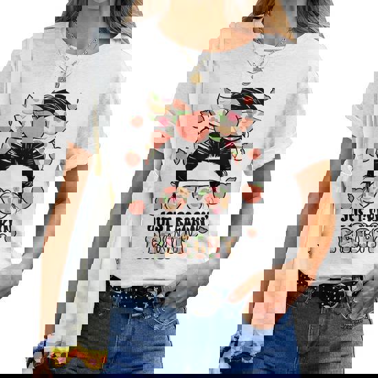 Just Freakin' Peachy Novelty Tshirt Just Freakin' Peachy Novelty Tshirt