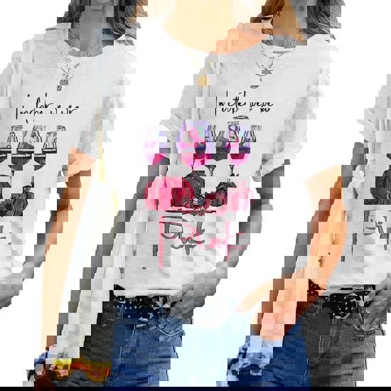 In October We Wear Pink Pumpkin And Wine Breast Cancer T-Shirt