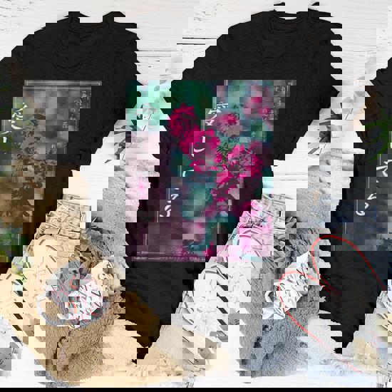 Floral Vaporwave Streetwear Japan Aesthetic Fashion Graphic