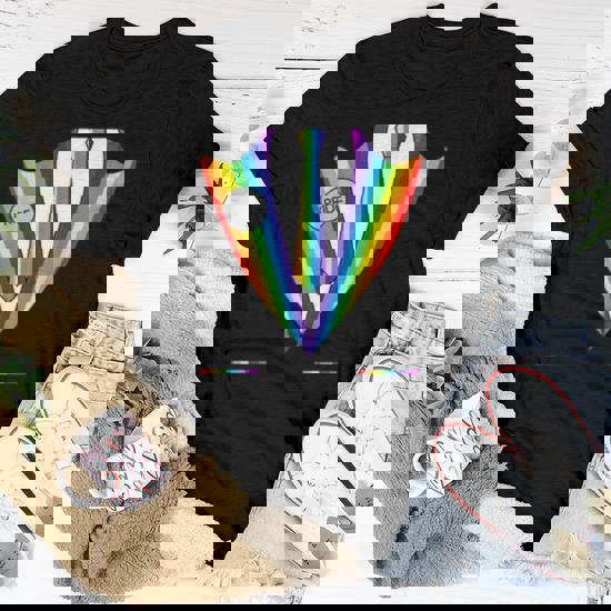 Rainbow Gay Pride Tuxedo Shirt Lgbt Lgbtq Pride Month