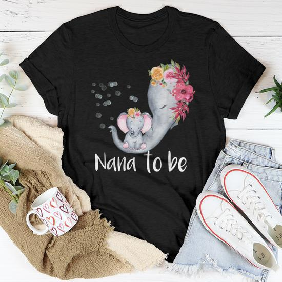 I Love Being A Nana Sunflower Bee, Mother's Day T Shirt - teejeep