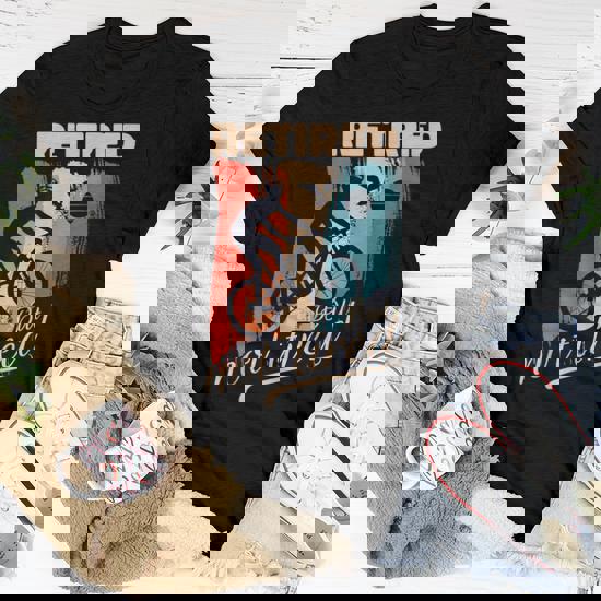 No Bike Riding Today T-shirt Women Bicycle Bike Riding Typographic