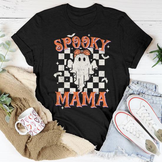 Spooky Babe, Halloween Women Shirt, Retro order Halloween T-shirt, Halloween Mom Shirt, Cute Ghost Hoodie