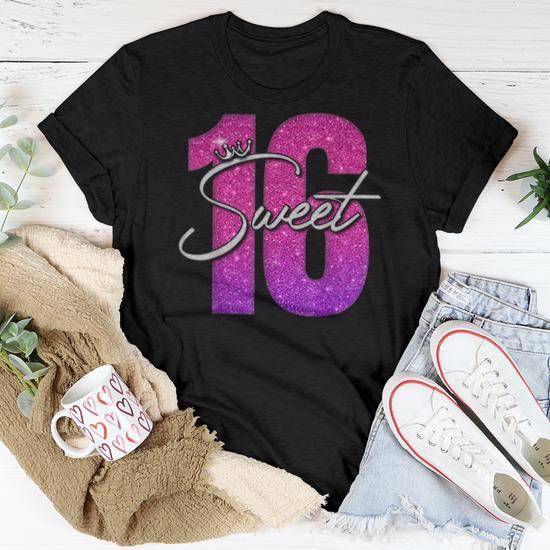 Sweet 16 store shirt ideas