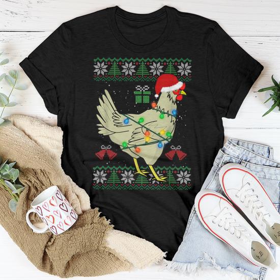 Rooster ugly 2024 christmas sweater