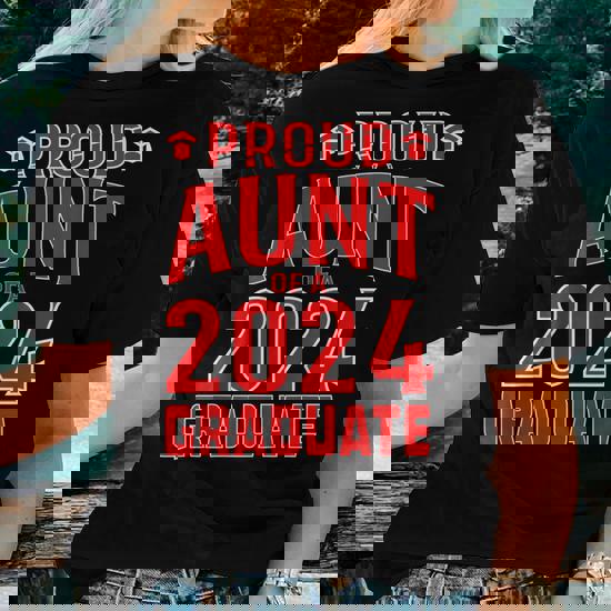 Proud Aunt Of A 2019 Graduate T Shirt College Senior Grad Proud Aunt Of A 2019 Graduate T Shirt College Senior Grad