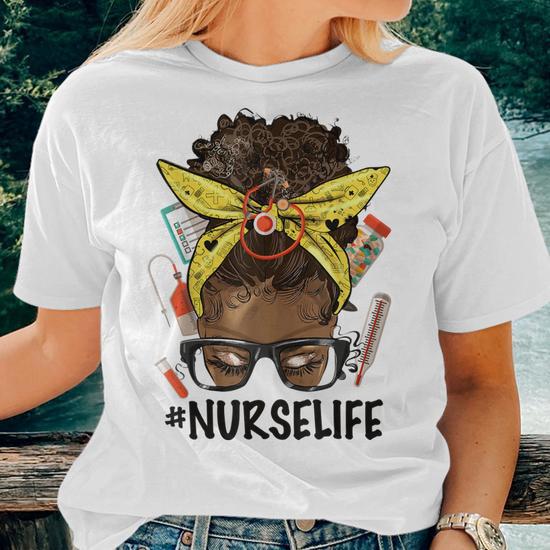 African american nurse hot sale t shirts