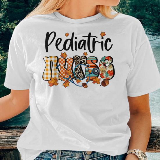 Pediatric Nurse Sweatshirt - Women's Long Sleeve Graphic Pullover, Gift For Nurses & Nursing Students - View #10