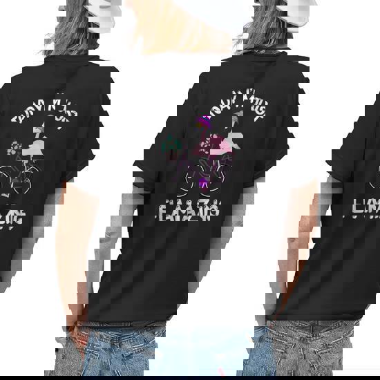 Today I Am Flamazing T-Shirt Amazing Flamingo Bicycle Lover Today I Am Flamazing T-Shirt Amazing Flamingo Bicycle Lover