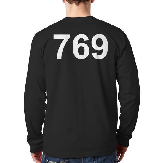 Often Imitated Never Duplicated Area Code 769 Back Print Long 