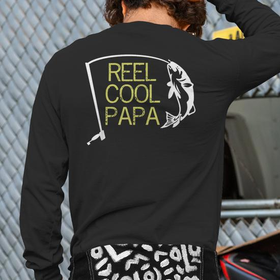 LIFE IS GOOD REEL COOL PAPA Mens Fishing T Shirt Size XL