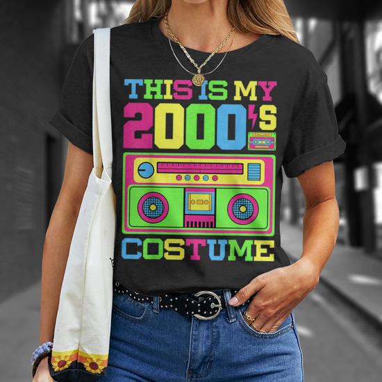 2000S Costume 2000S Hip Hop Outfit Early 2000S Style Fashion Unisex T-Shirt  - Monsterry