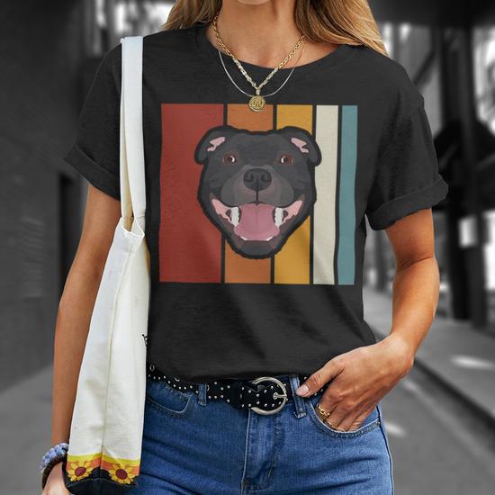 Staffordshire shops bull terrier t shirts