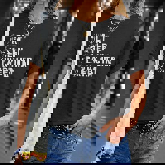 Eat Sleep Play Guitar Repeat T-Shirt Eat Sleep Play Guitar Repeat T-Shirt
