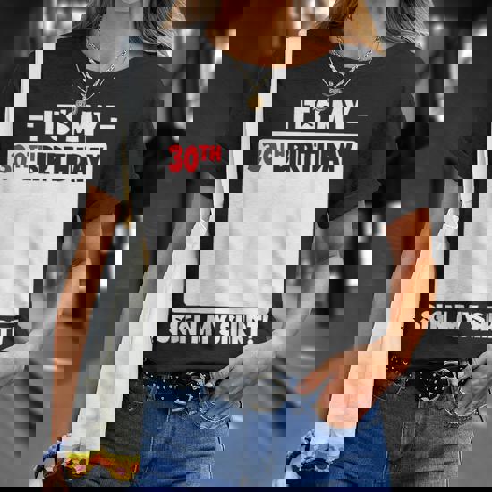 Its My 30Th Birthday 30 Years Old Birthday Party Sign My 30Th