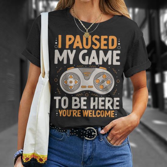 T fashion shirt retro gaming