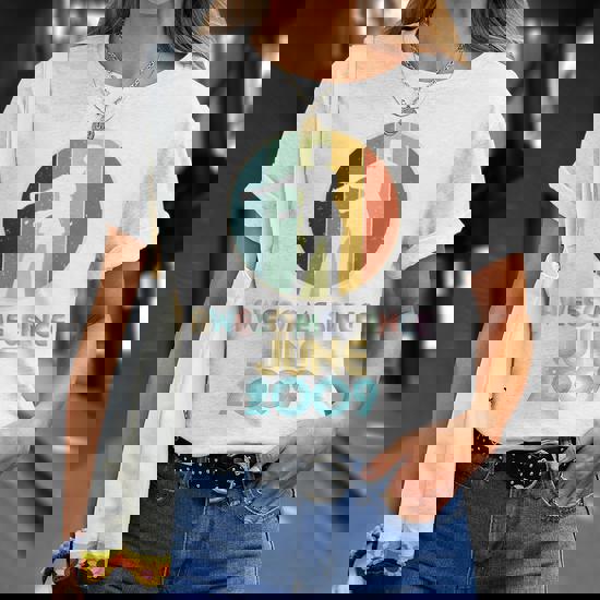 10th Birthday T-Shirt Awesome Since 2009 Floss Like A Boss