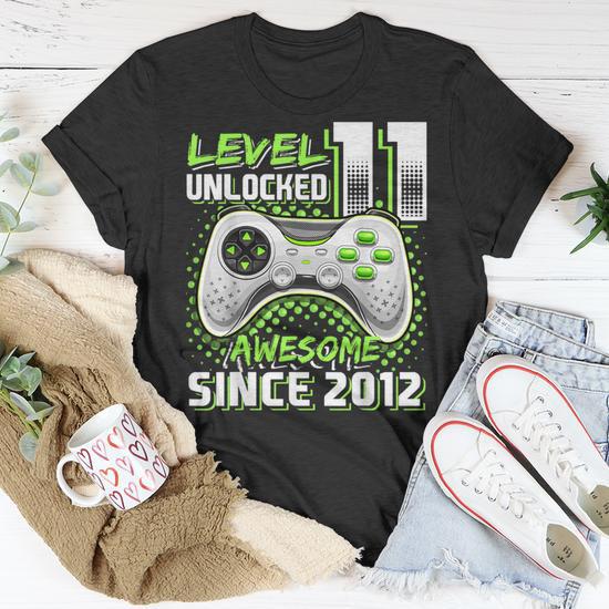 level 11 unlocked t shirt