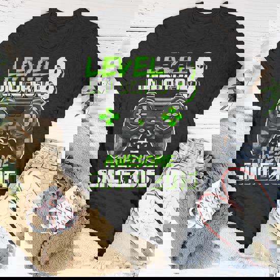 Level 8 Unlocked Awesome Since 2012 Video Game 8th Birthday T-Shirt Level 8 Unlocked Awesome Since 2012 Video Game 8th Birthday T-Shirt