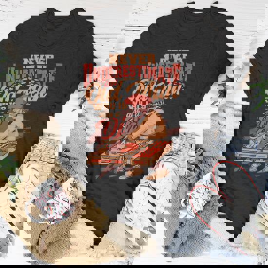 Never Underestimate An Old Man Who Is Also A Dj Party Dj T-Shirt | Seseable  CA