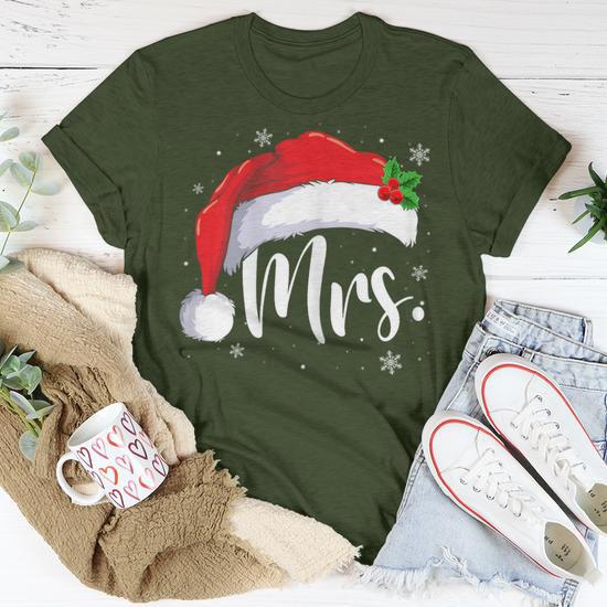 Mr and mrs christmas pjs sale