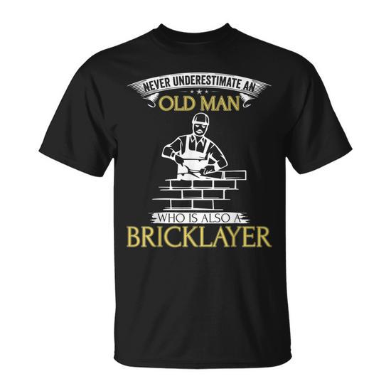 Funny bricklayer t shirts online