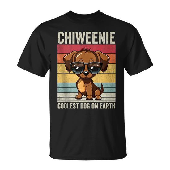 Chiweenie Dog Vintage Chiweenie Unisex T Shirt Mazezy