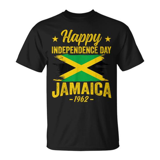 Happy Independence Day Jamaica 1962 Proud Jamaican Unisex T-Shirt