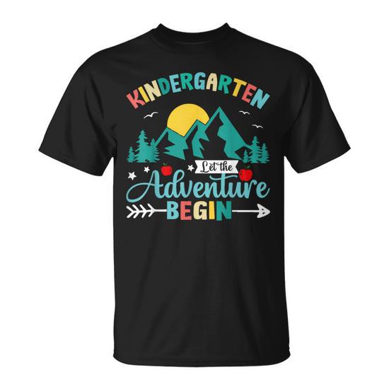 Kindergarten Let Adventure Begin Back to School Costume Unisex T-Shirt