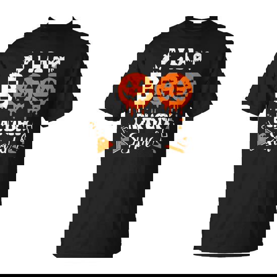 Pharmacy Squad Boo Ghost Pumpkin Pharmacist Tech Halloween T